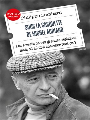 cover image of Sous la casquette de Michel Audiard